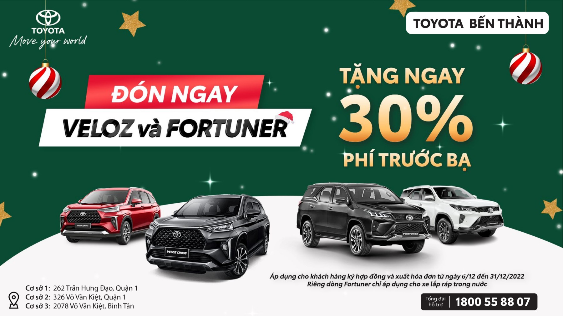 [Ưu đãi khủng - Tháng 12]