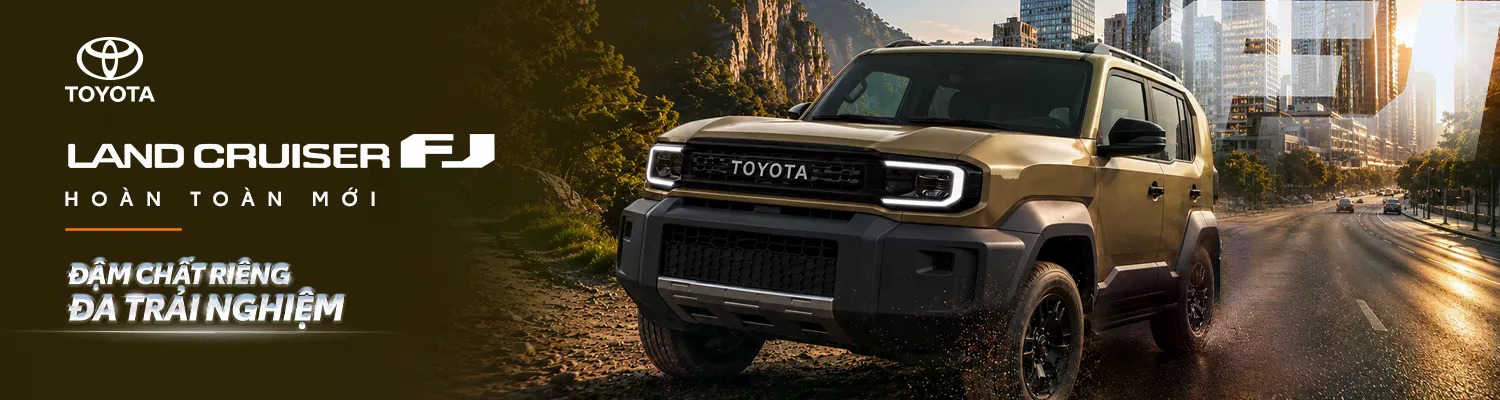 TOYOTA VIỆT NAM CHÍNH THỨC GIỚI THIỆU LAND CRUISER FJ HOÀN TOÀN MỚI