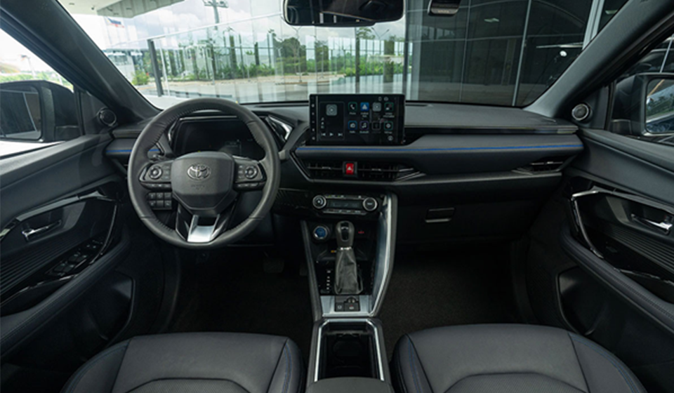 Đánh giá chi tiết nội thất xe toyota yaris cross